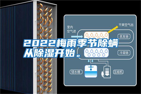 2022梅雨季節(jié)除螨從除濕開始。