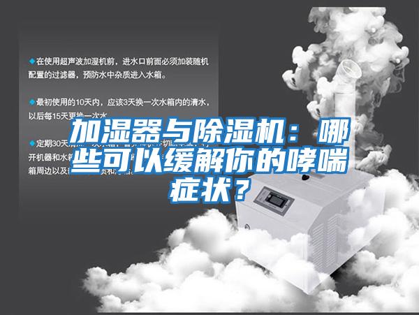 加濕器與除濕機(jī)：哪些可以緩解你的哮喘癥狀？