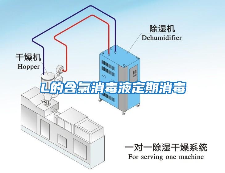 L的含氯消毒液定期消毒