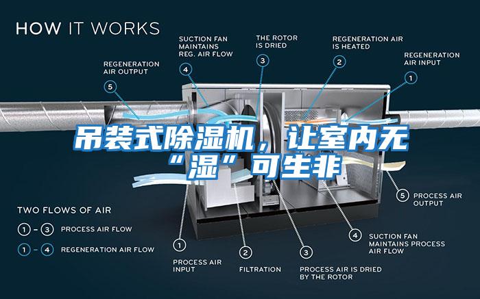 吊裝式除濕機(jī)，讓室內(nèi)無(wú)“濕”可生非