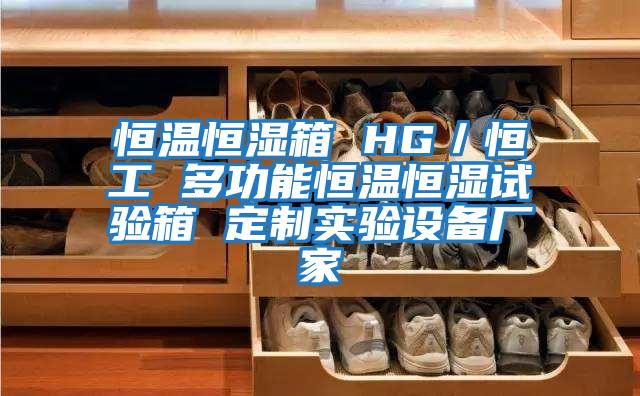 恒溫恒濕箱 HG／恒工 多功能恒溫恒濕試驗箱 定制實驗設備廠家