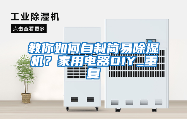 教你如何自制簡易除濕機？家用電器DIY_重復