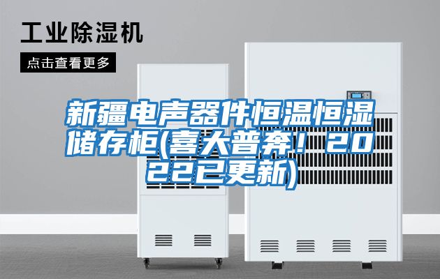 新疆電聲器件恒溫恒濕儲(chǔ)存柜(喜大普奔！2022已更新)