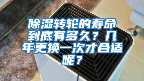 除濕轉(zhuǎn)輪的壽命到底有多久？幾年更換一次才合適呢？